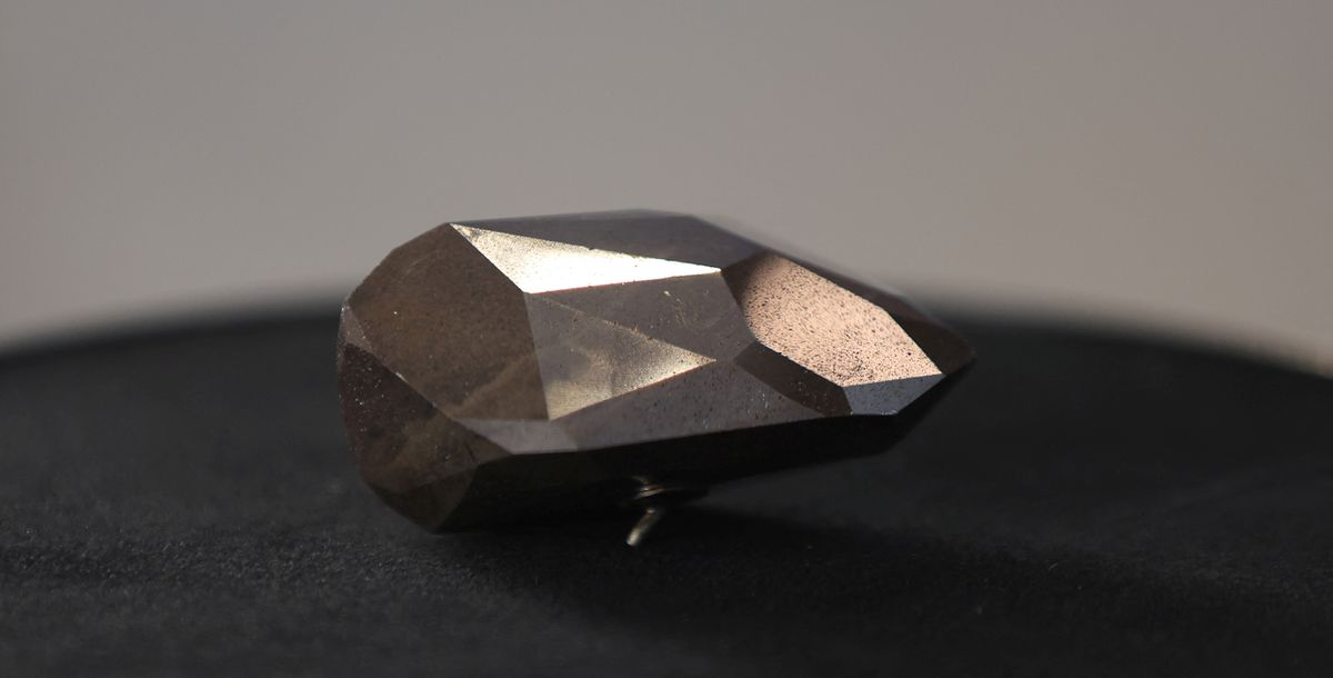 Mystery black diamond called ‘The Enigma’ goes up for auction