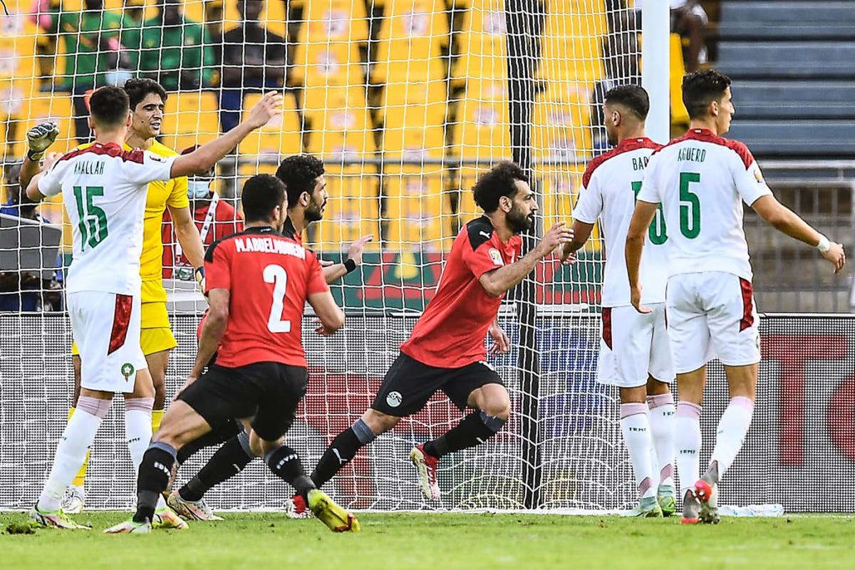 Egypt beat Morocco in extra time in the Africa Cup of Nations quarter-finals.