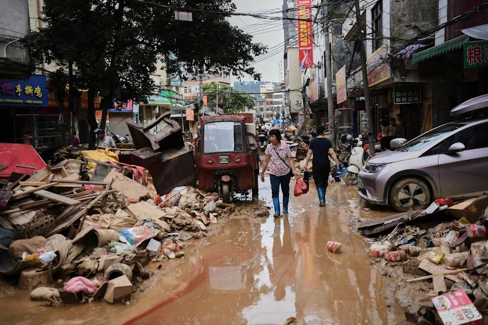 Heavy Floods in Central and Southern China Kill at Least 9