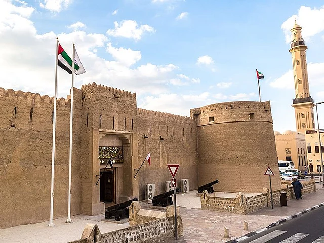 AL FAHIDI FORT: Located at the southern end of the Dubai Creek, the Al Fahidi Fort was built in 1787 and served as the headquarters for the ruler of the emirate. It was restored during the reign of the late Sheikh Rashid bin Saeed Al Maktoum. In 1971, the year when the UAE was founded, Al Fahidi Fort was officially inaugurated as the Dubai Museum and began showcasing the history and heritage of the emirate of Dubai.